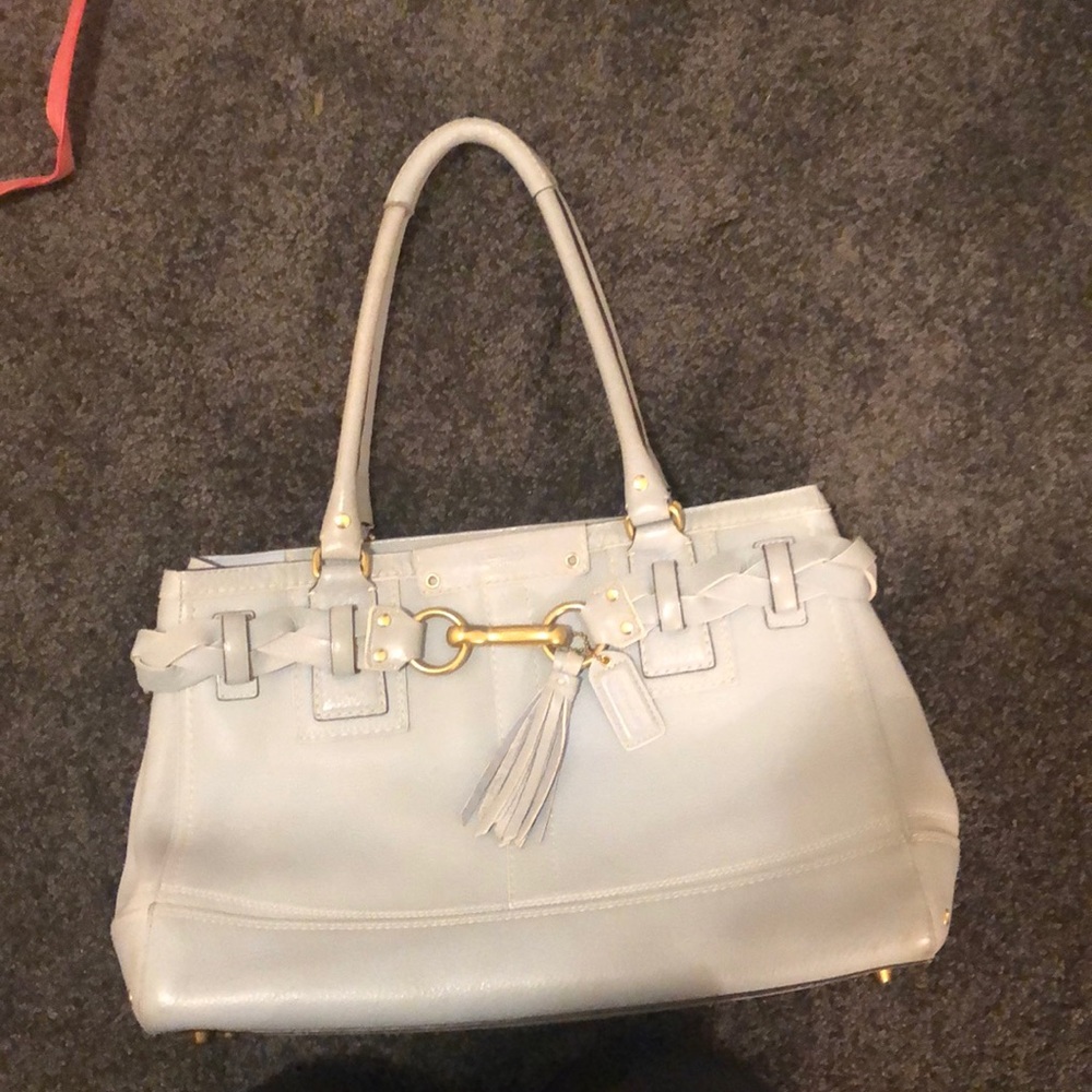 Coach hand bag